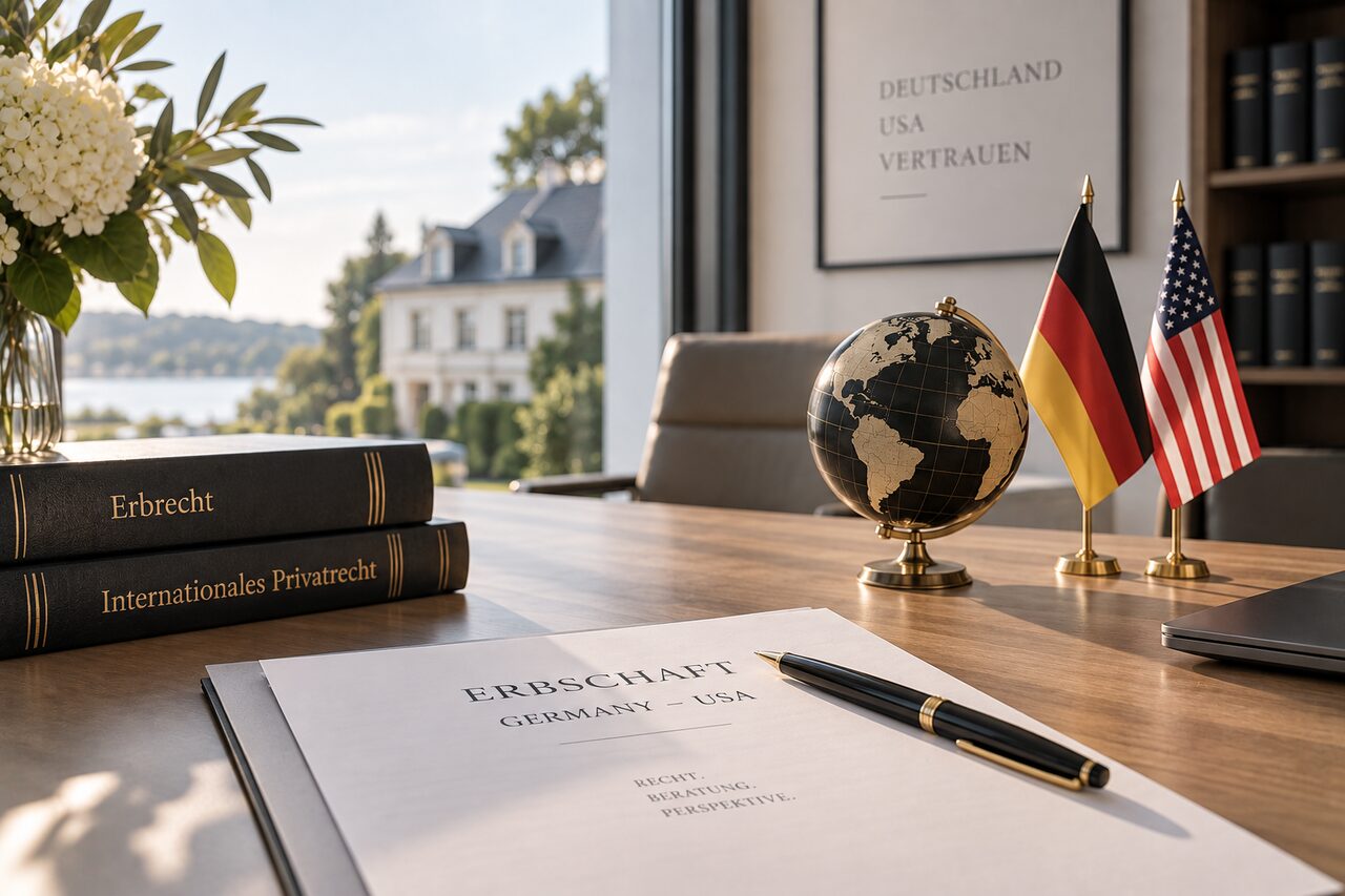US-Staatsbürger erbt Immobilie in Deutschland – Erbrecht Deutschland USA
